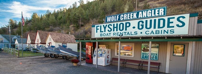 The One and Only Wolf Creek Angler - located at 515 Recreation Road in Wolf Creek 