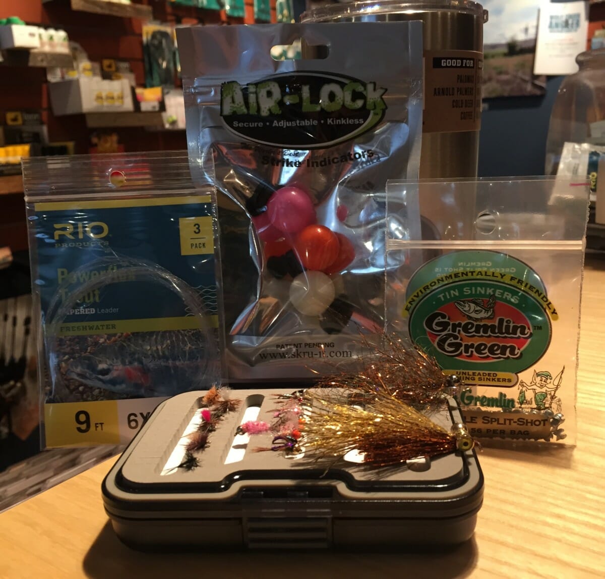 Missouri River Necessities always available at Wolf Creek Angler 
