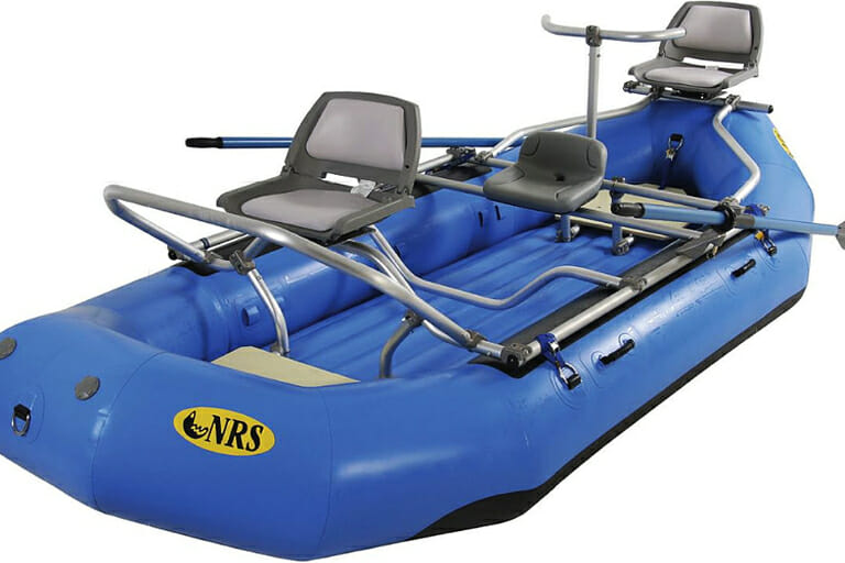 Enter to win this sweet 14' NRS Otter Raft Package. Raffle Tickets available at Wolf Creek Angler.