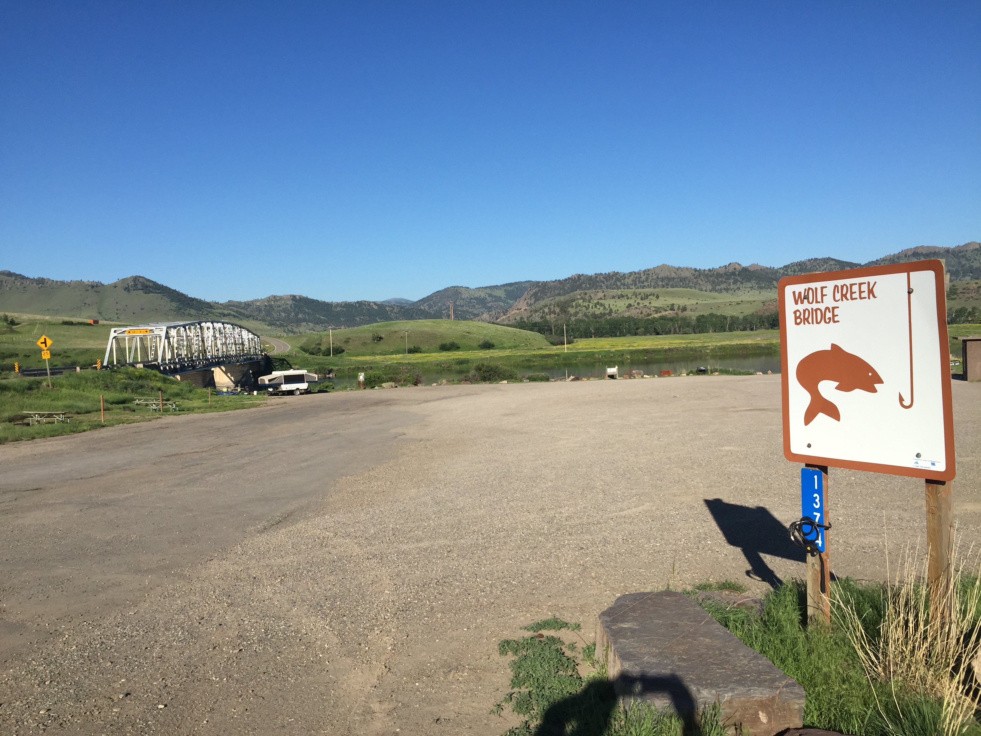 No wait at the boat ramps for the time being. The fish are here - where are you? photo by Wolf Creek Angler 