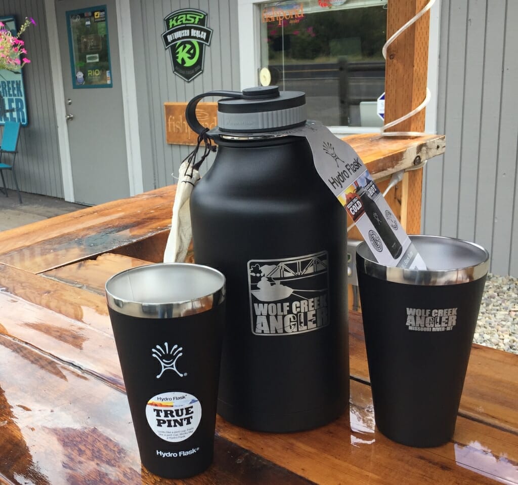 The coolest gift of the season - WCA HydroFlask Beer Growler and matching True Pint glasses 