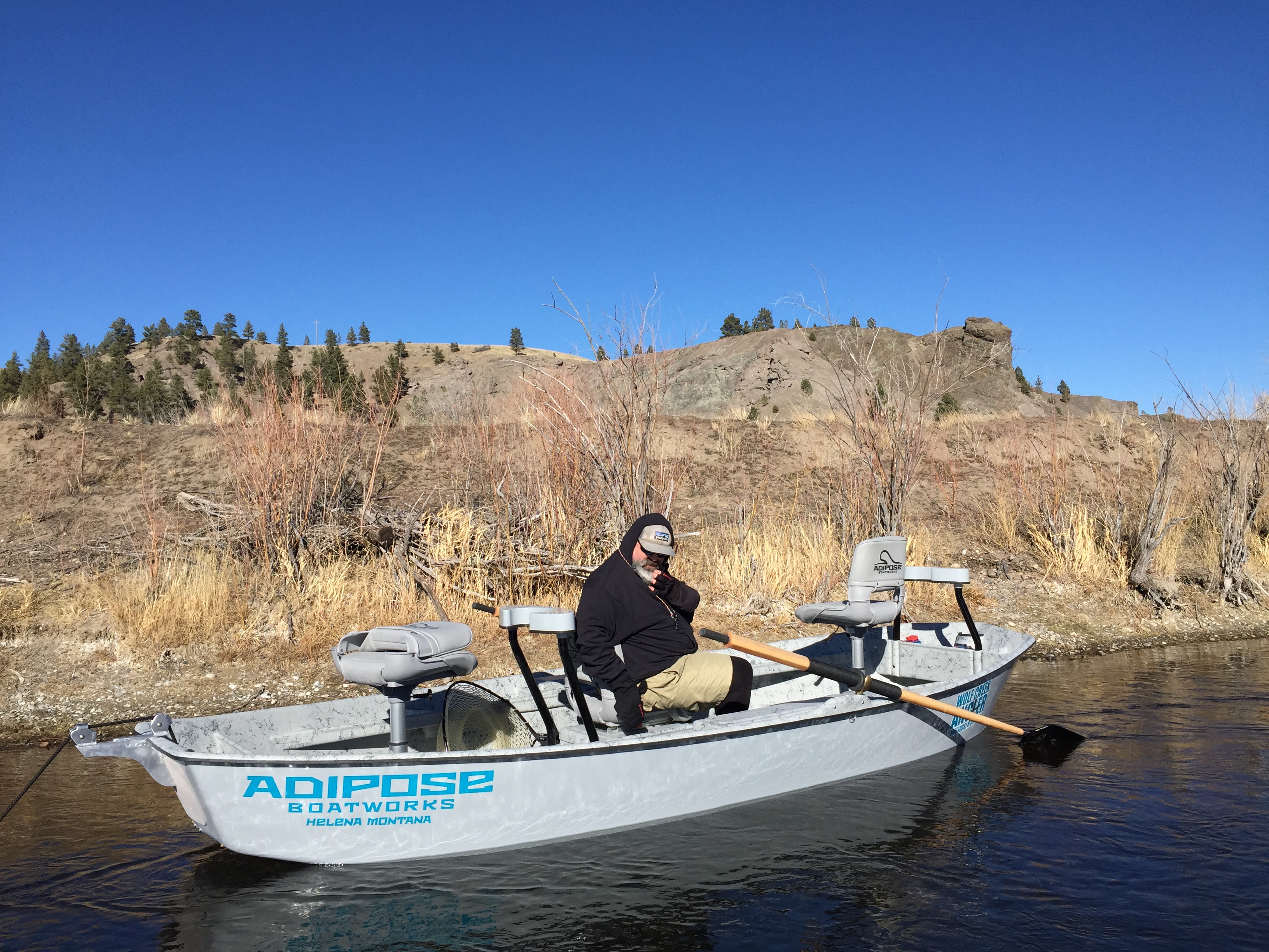 First float in the new Adipose - photo by Wolf Creek Angler 