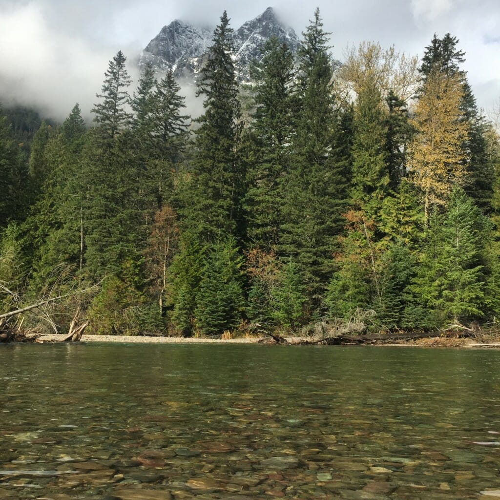 Glacier National Park never disappoints - photo by Wolf Creek Angler 