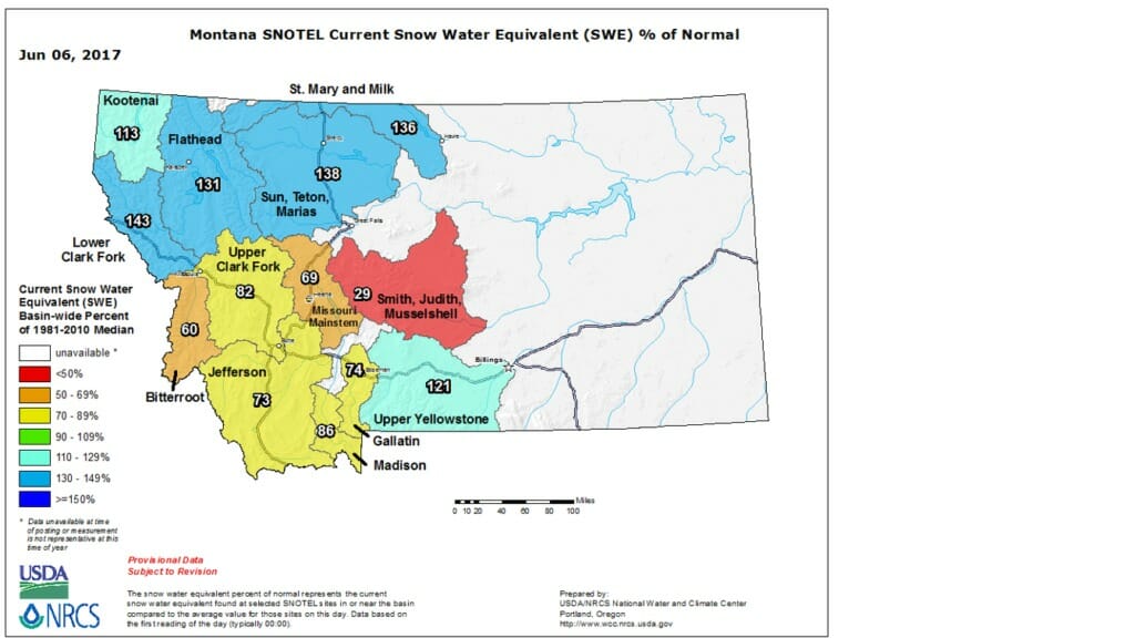 Breakingyour June Water Forecast Wolf Creek Angler 7374