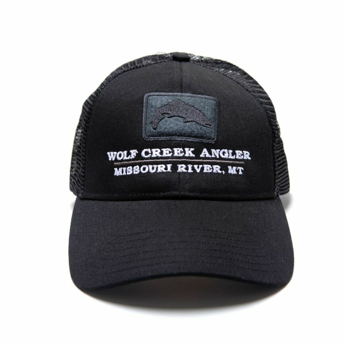 Simms WCA Trout Icon Trucker Hat - Wolf Creek Angler